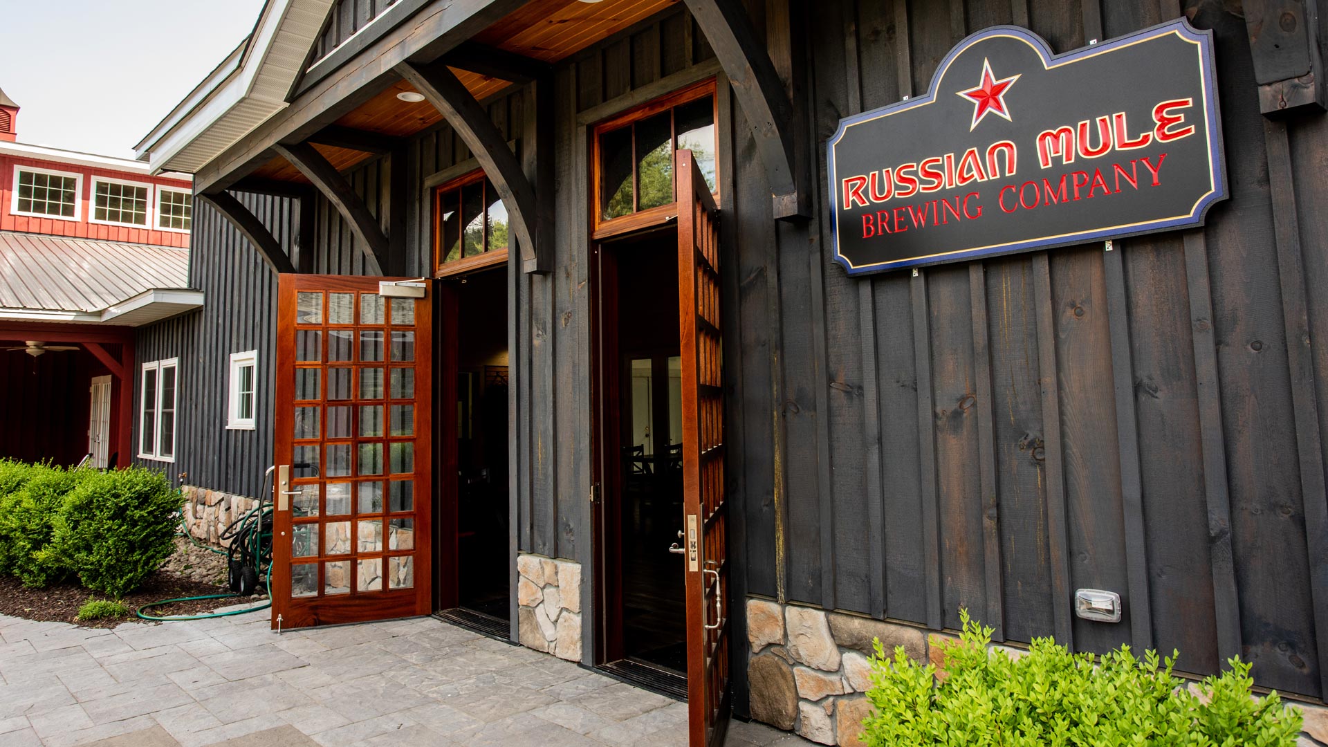 Front of Russian Mule Brewery Building